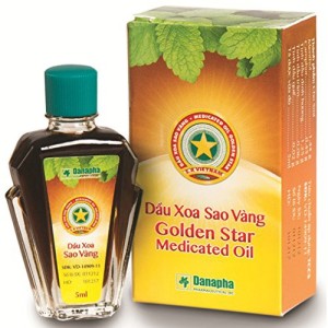 Dầu xoa Sao Vàng Danapha (5ml)